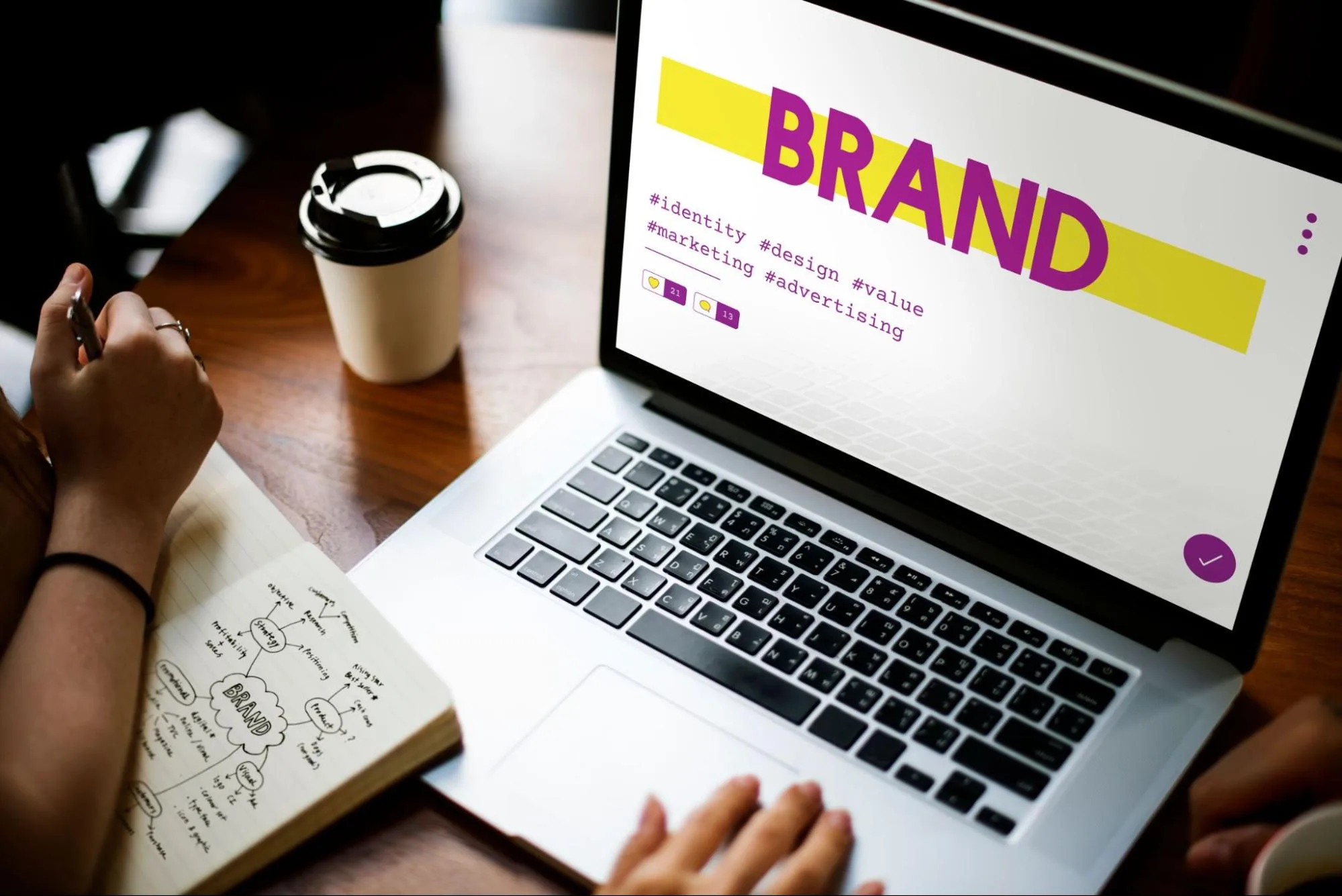 Sample brand character