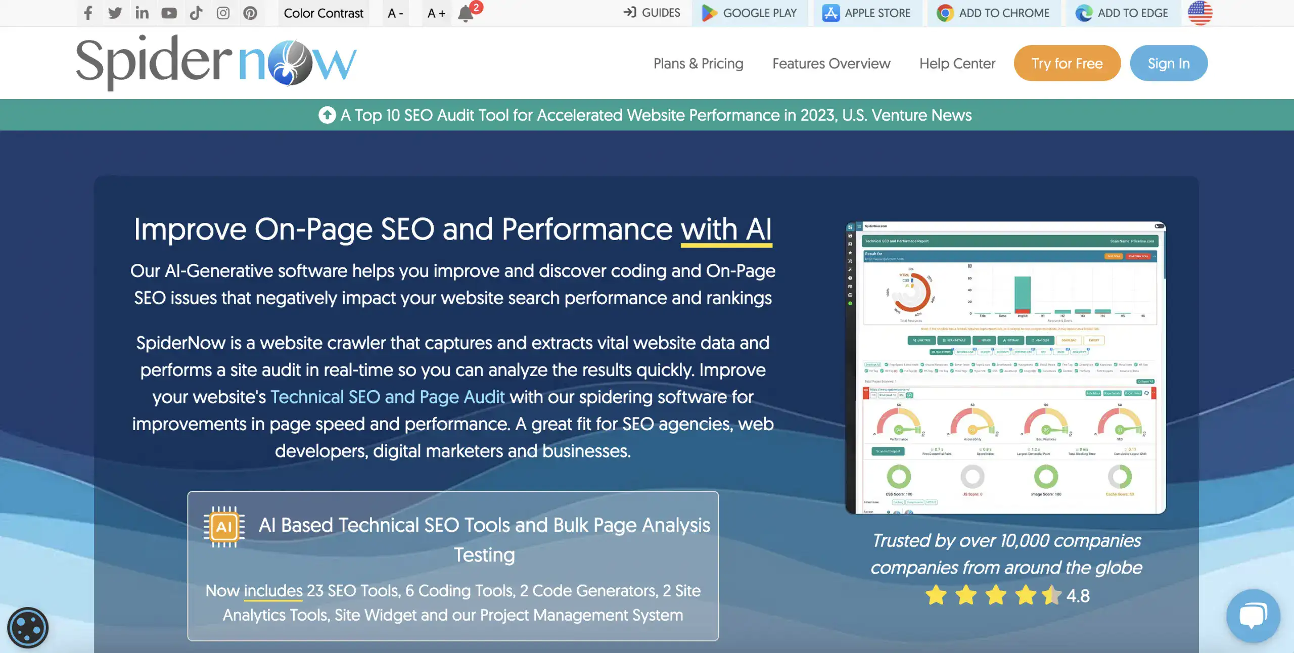 SEO Spider Tools