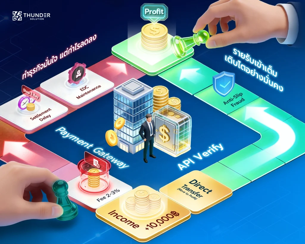 เลิกแบ่งกำไรให้คนอื่น - พลิกโครงสร้าง Cashflow ธุรกิจไทยด้วยระบบตรวจสลิปอัจฉริยะ