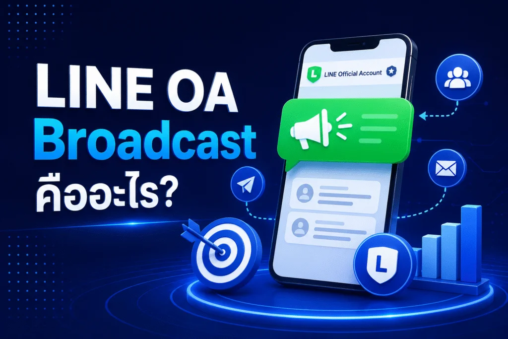 LINE OA Broadcast ปี 2026