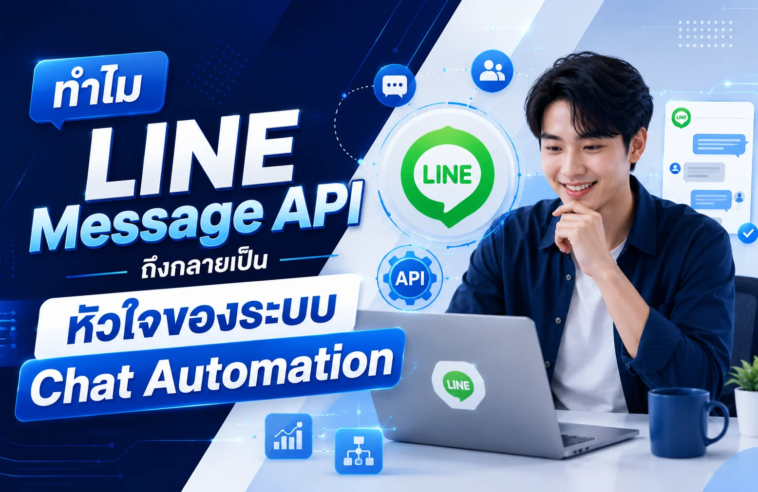 ทำไม LINE Message API ถึงกลายเป็นหัวใจของระบบ Chat Automation